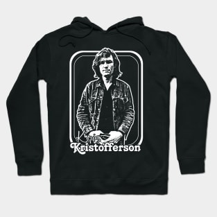 Kris Kristofferson / Original Retro Style Fan Design Hoodie